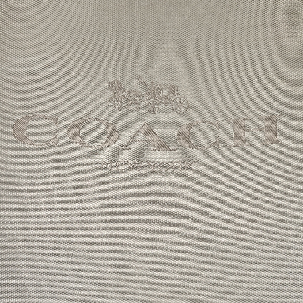 *NEW* COACH Cream and Navy Bag with Red and Light Blue Trim - Picture 12 of 13